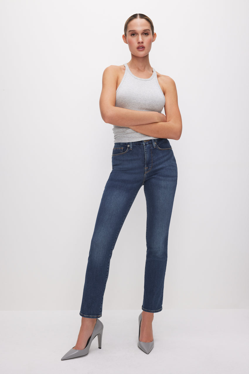 GOOD LEGS STRAIGHT JEANS | BLUE004 View 0 - model: Size 0 |