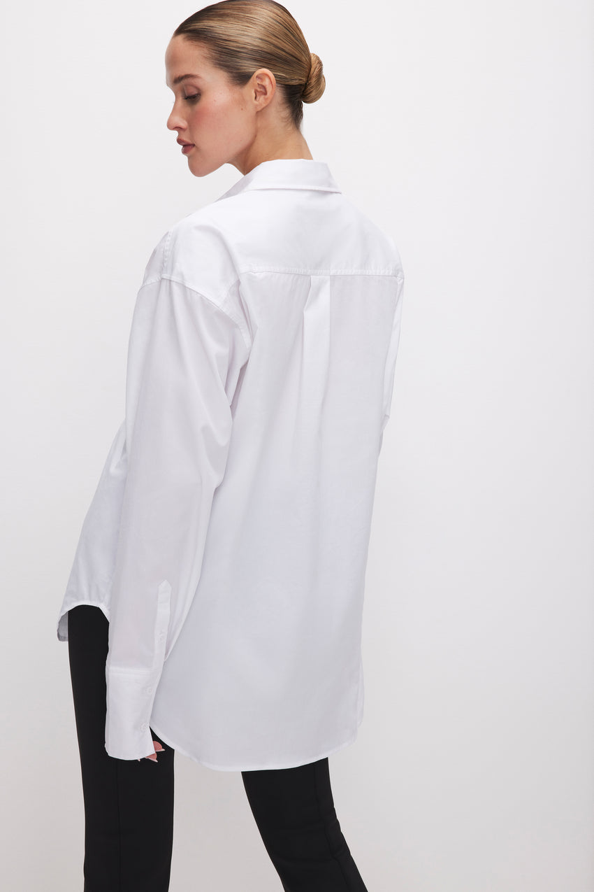THE GOOD SHIRT | WHITE001 View 3 - model: Size 0 |