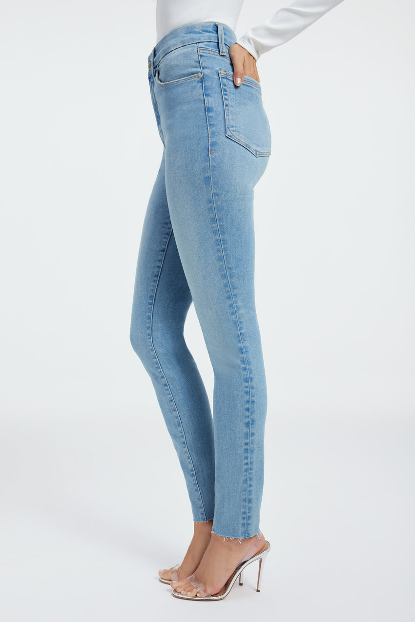 ALWAYS FITS GOOD LEGS SKINNY JEANS | INDIGO447 - GOOD AMERICAN