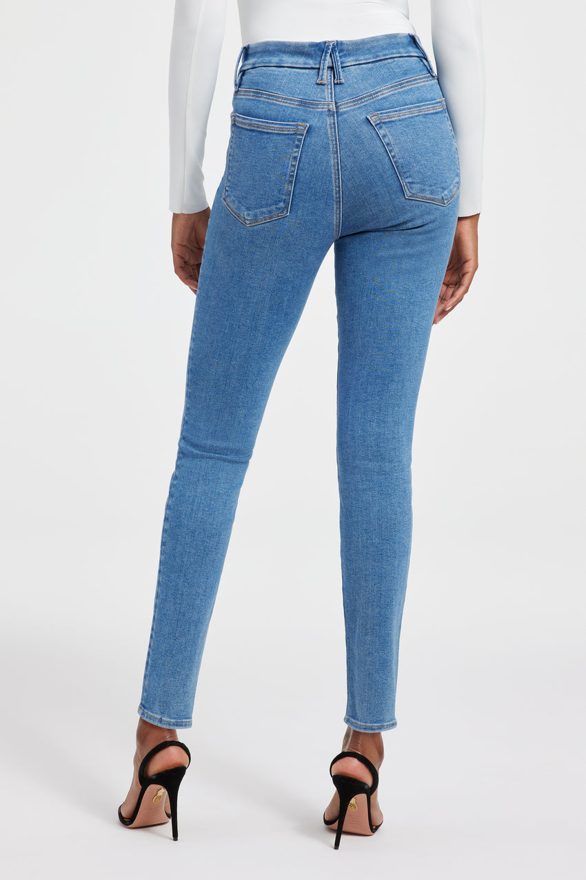 ALWAYS FITS GOOD LEGS SKINNY JEANS | DENETHICBLUE06 View 3 - model: Size 0 |