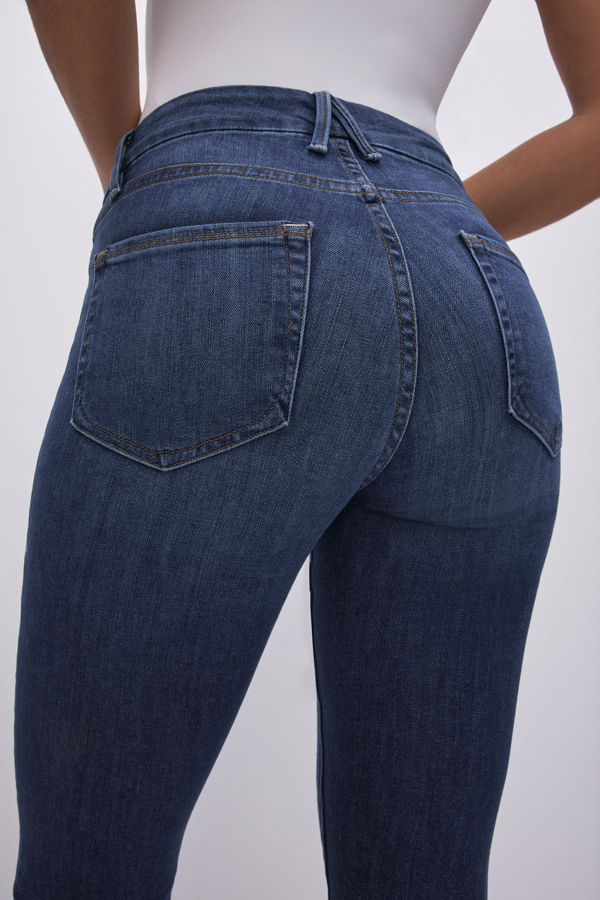 GOOD LEGS SKINNY JEANS | BLUE004 View 4 - model: Size 0 |