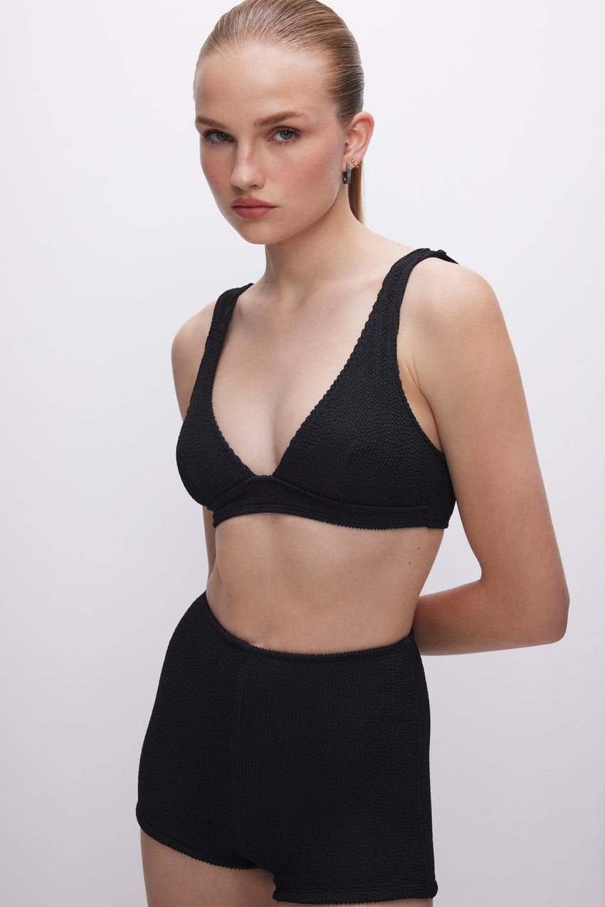 ALWAYS FITS SUPPORT BIKINI TOP | BLACK001 View 0 - model: Size 0 |