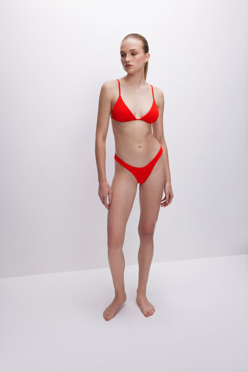 ALWAYS FITS CLASSIC BIKINI BOTTOM | BRIGHT POPPY 002 View 1 - model: Size 0 |