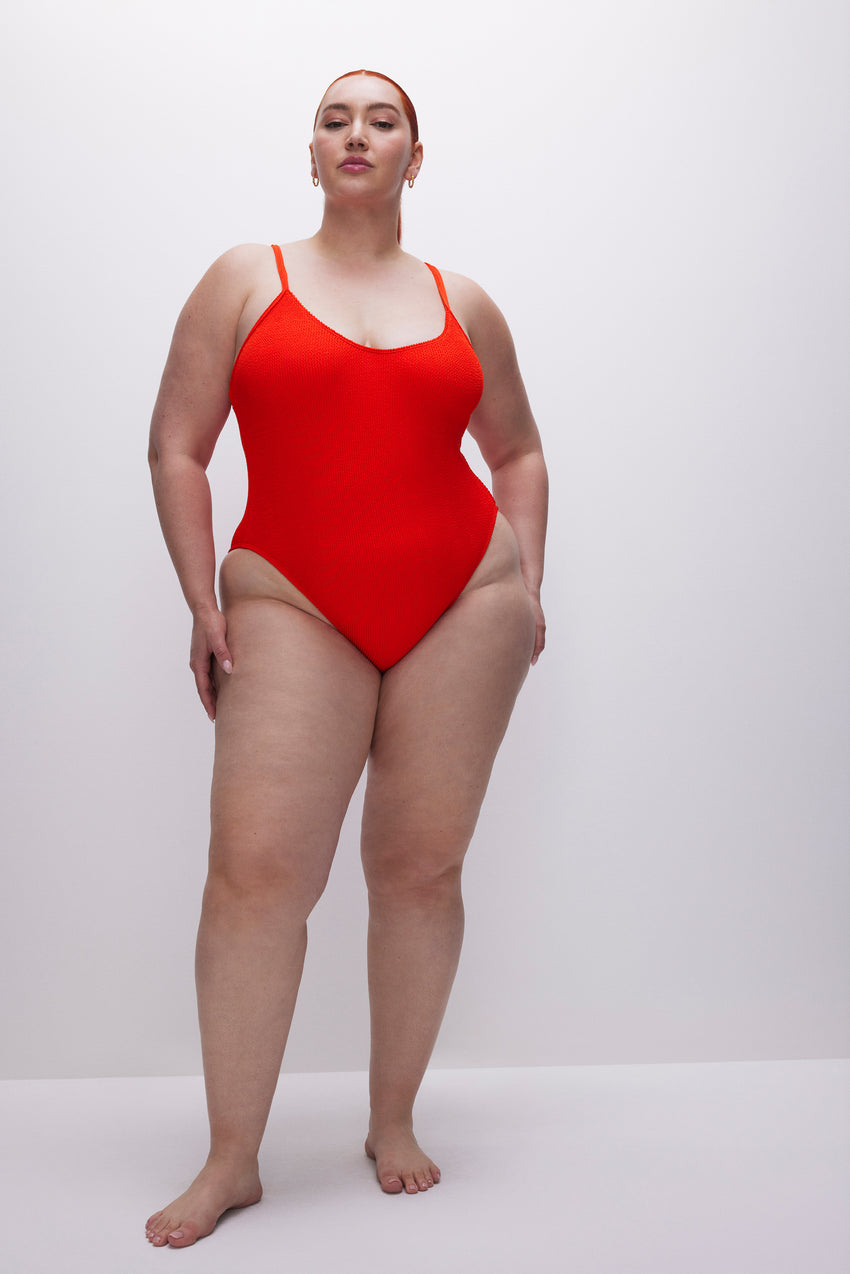 ALWAYS FITS ONE-PIECE SWIMSUIT | BRIGHT POPPY002 View 5 - model: Size 16 |