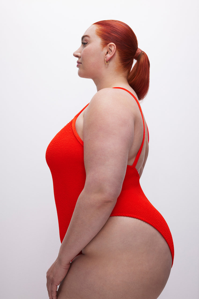 ALWAYS FITS ONE-PIECE SWIMSUIT | BRIGHT POPPY002 View 8 - model: Size 16 |