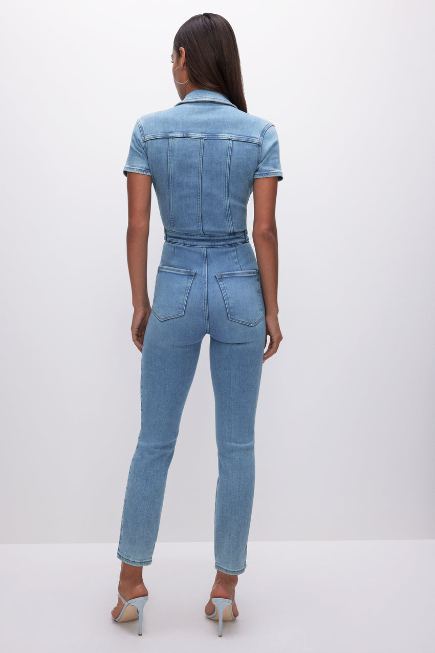 FIT FOR SUCCESS JUMPSUIT | BLUE274 View 3 - model: Size 0 |