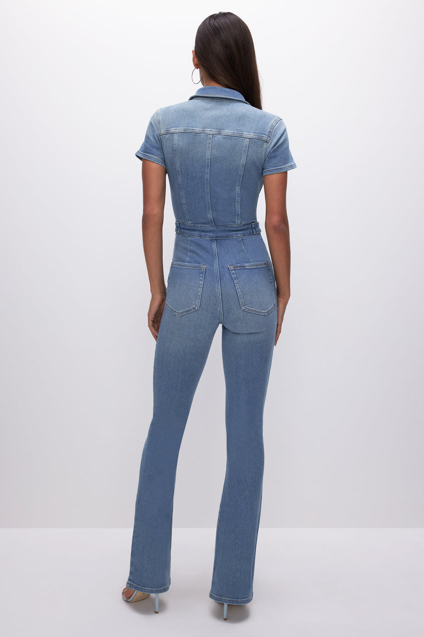 FIT FOR SUCCESS BOOTCUT JUMPSUIT | BLUE274 View 6 - model: Size 0 |