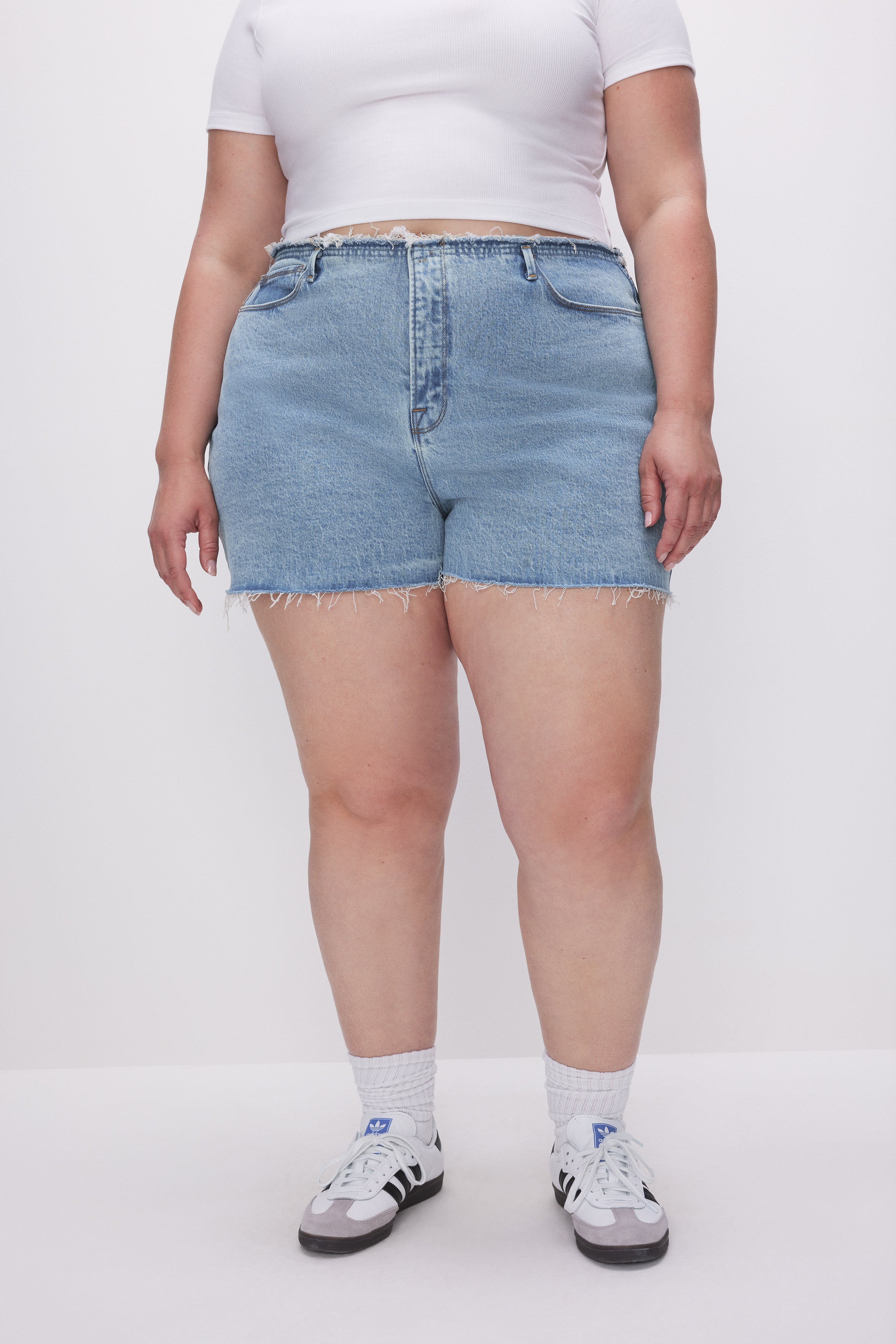 GOOD '90s SHORTS | INDIGO492 - GOOD AMERICAN