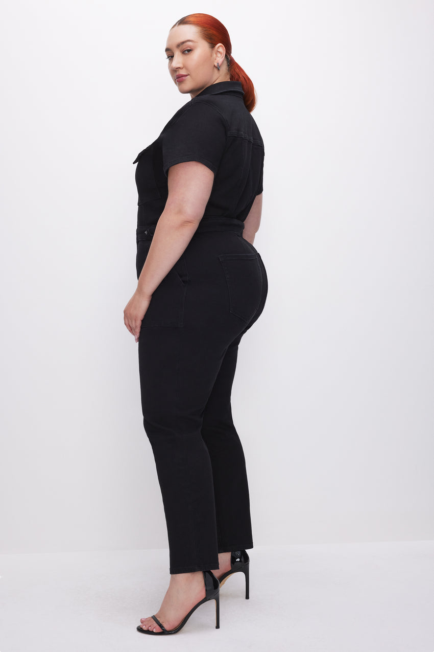 FIT FOR SUCCESS JUMPSUIT | BLACK099 View 1 - model: Size 16 |