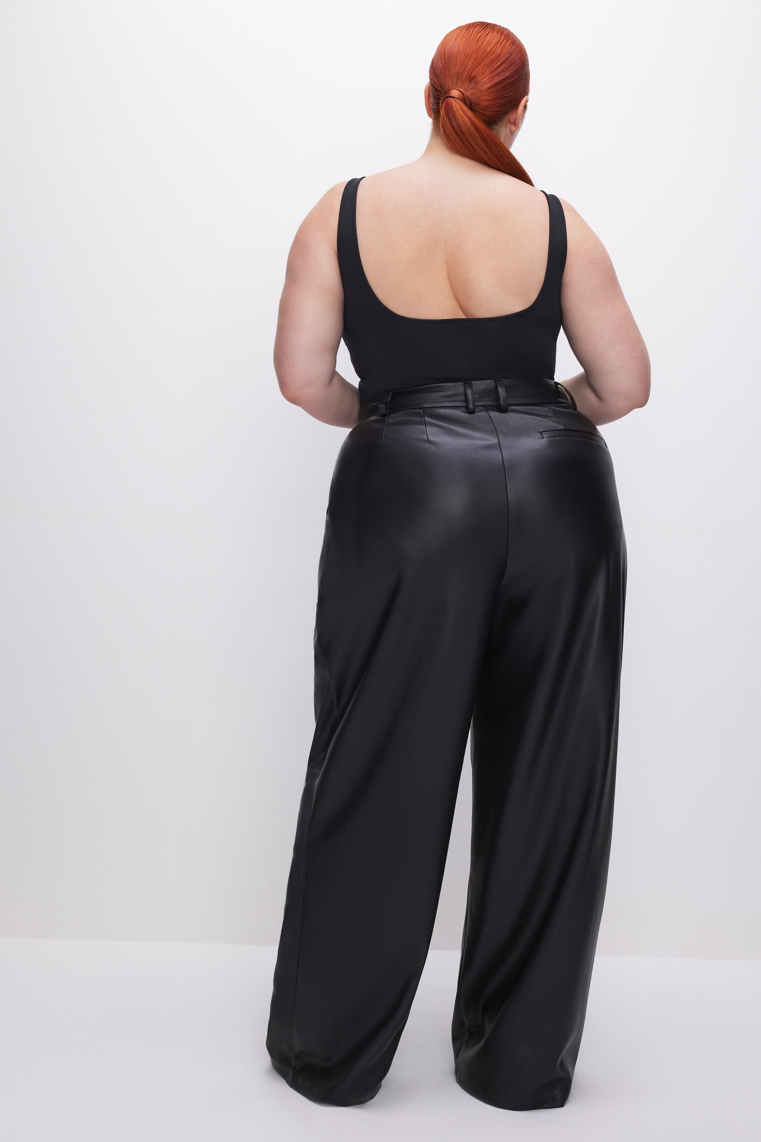 GOOD '90s FAUX TROUSERS | BLACK001 - AMERICAN