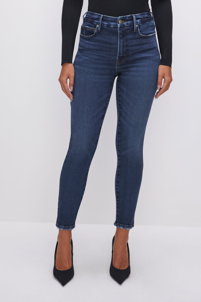 SOFT-TECH GOOD WAIST SKINNY CROPPED JEANS | INDIGO511 - GOOD AMERICAN