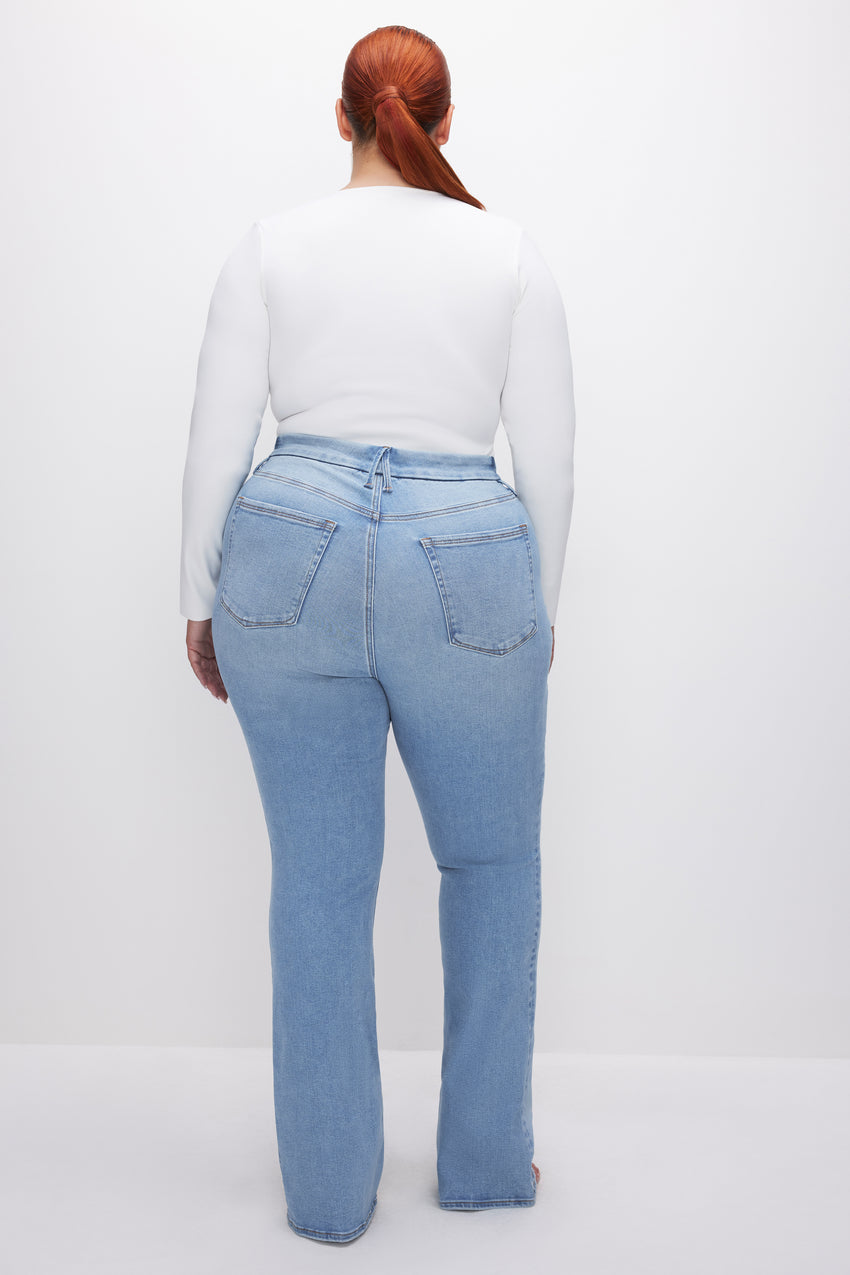 ALWAYS FITS GOOD CLASSIC BOOTCUT JEANS | INDIGO446 View 8 - model: Size 16 |