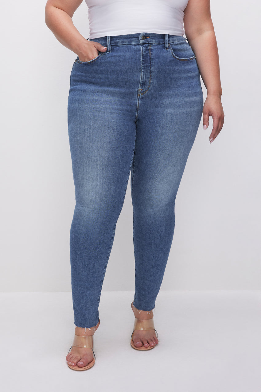 ALWAYS FITS GOOD WAIST SKINNY JEANS | INDIGO324 View 6 - model: Size 16 |