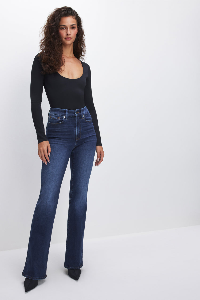 ALWAYS FITS GOOD CLASSIC BOOTCUT JEANS | INDIGO446 View 5 - model: Size 0 |