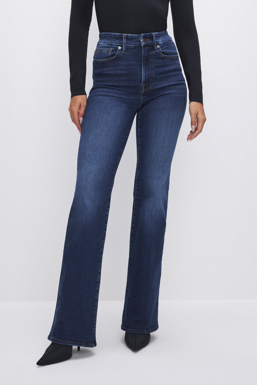 ALWAYS FITS GOOD CLASSIC BOOTCUT JEANS | INDIGO446 View 6 - model: Size 0 |