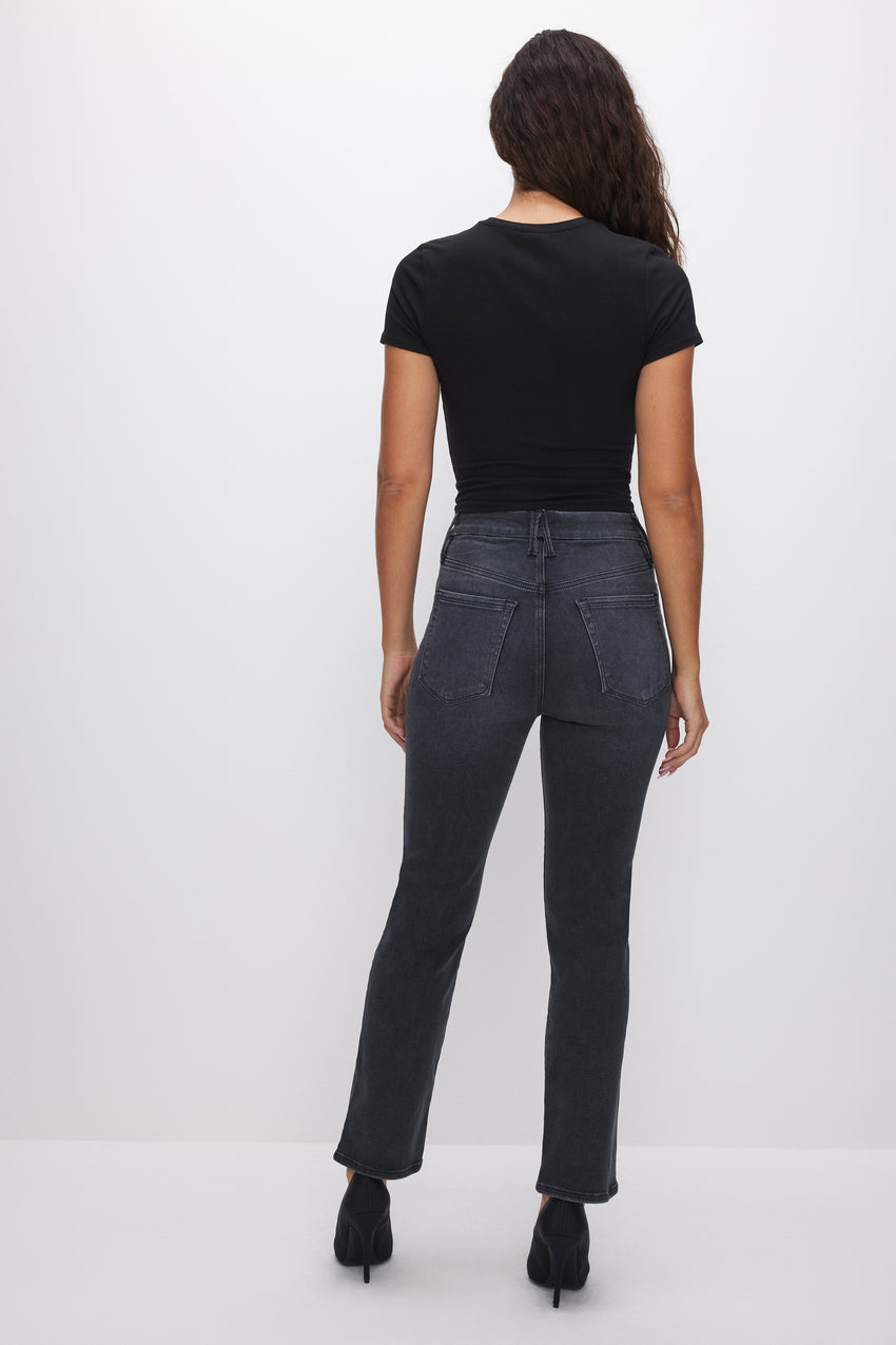 ALWAYS FITS GOOD LEGS STRAIGHT JEANS | BLACK253 View 8 - model: Size 0 |