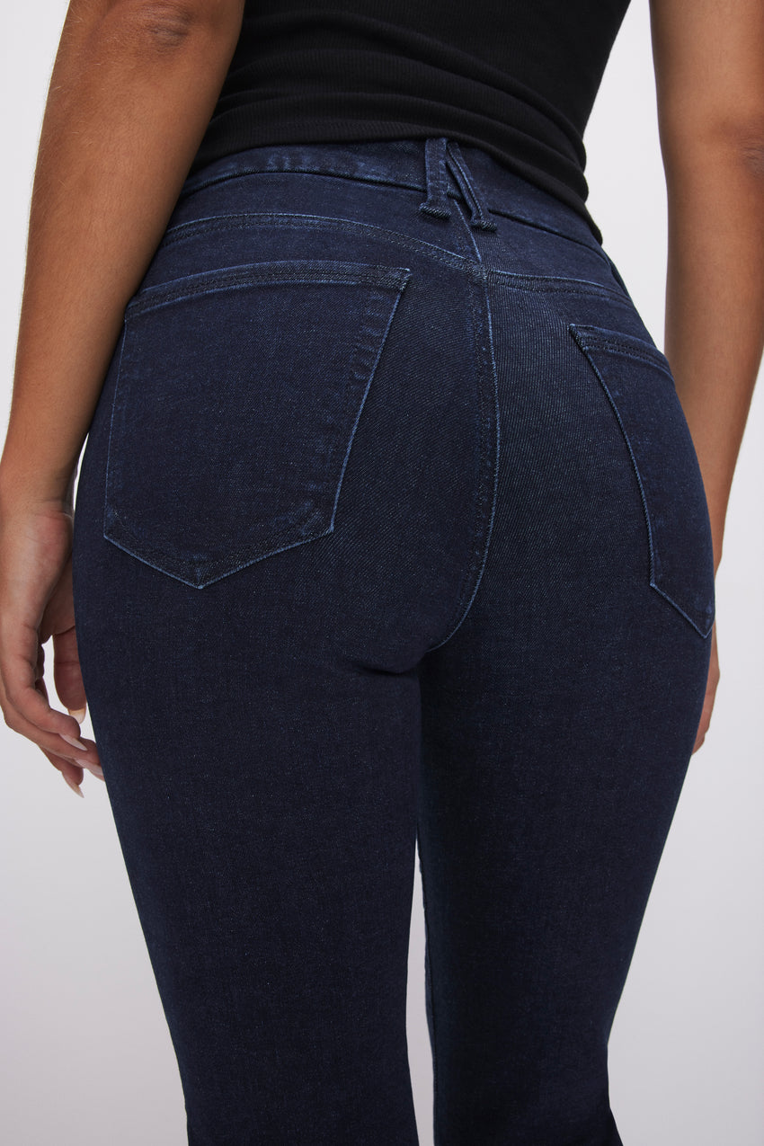 ALWAYS FITS GOOD LEGS CIGARETTE JEANS | BLUE224 View 4 - model: Size 0 |