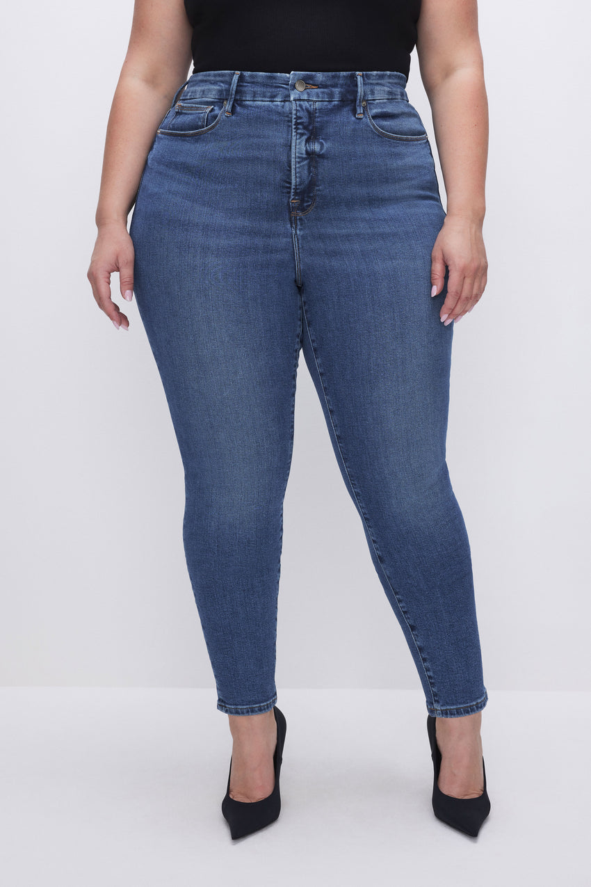 GOOD WAIST SKINNY LIGHT COMPRESSION JEANS | INDIGO312 - GOOD AMERICAN