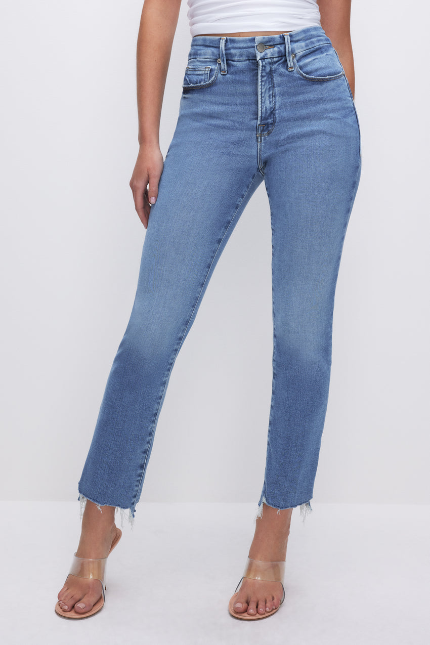 SOFT-TECH GOOD LEGS STRAIGHT JEANS | INDIGO514 - GOOD AMERICAN