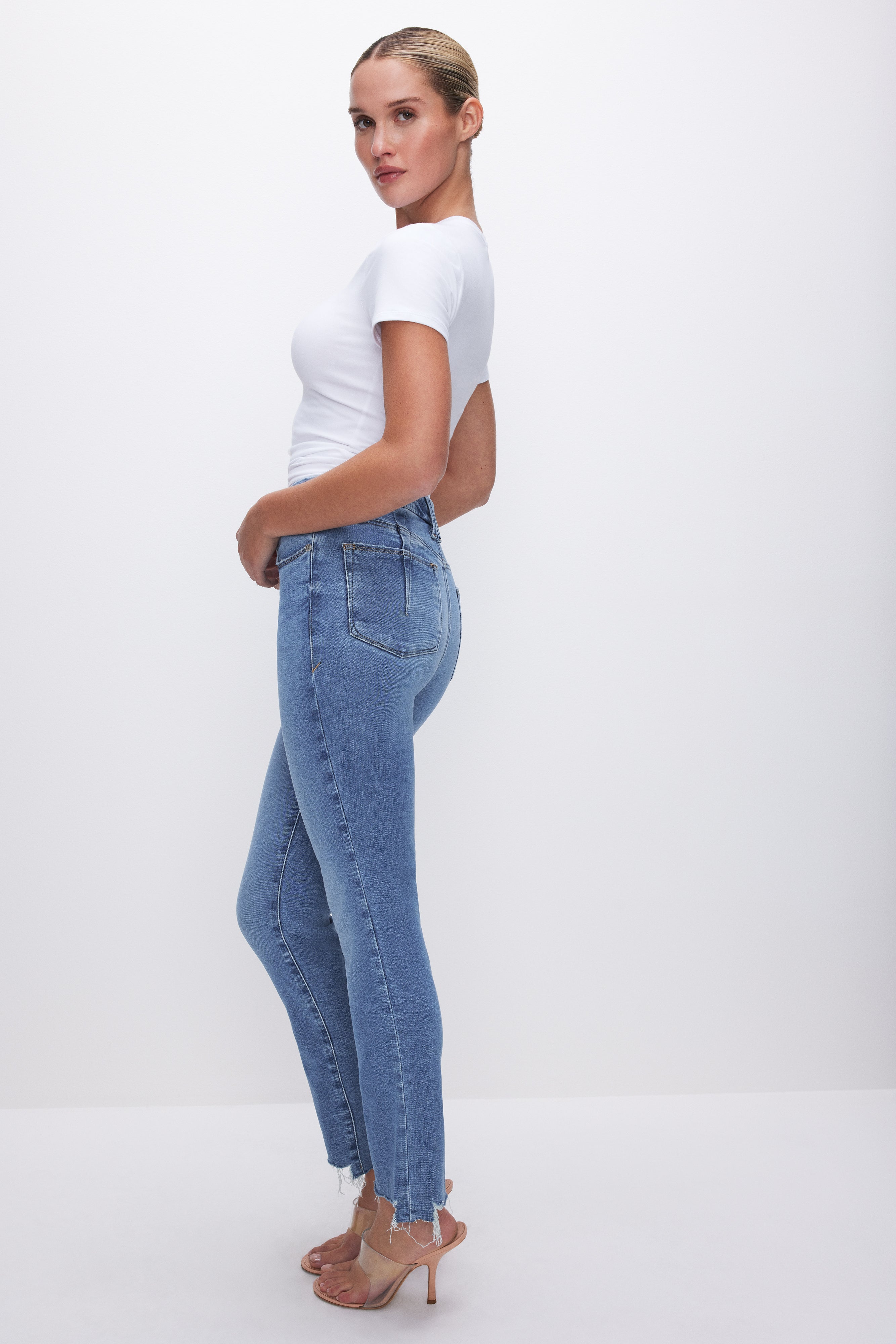 SOFT-TECH GOOD LEGS STRAIGHT JEANS | INDIGO514 - GOOD AMERICAN