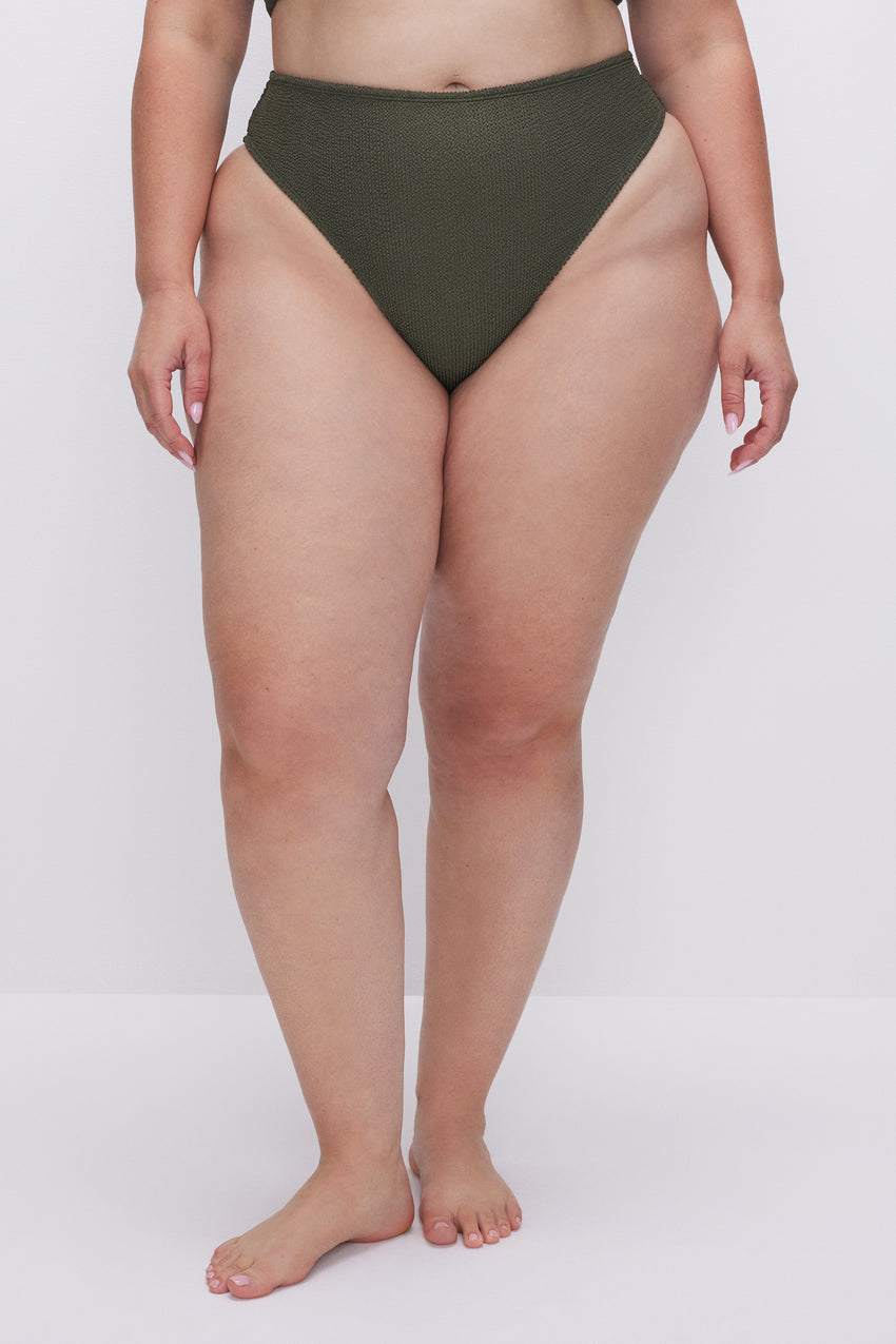 ALWAYS FITS GOOD WAIST CHEEKY BIKINI BOTTOM | FATIGUE001 View 6 - model: Size 16 |