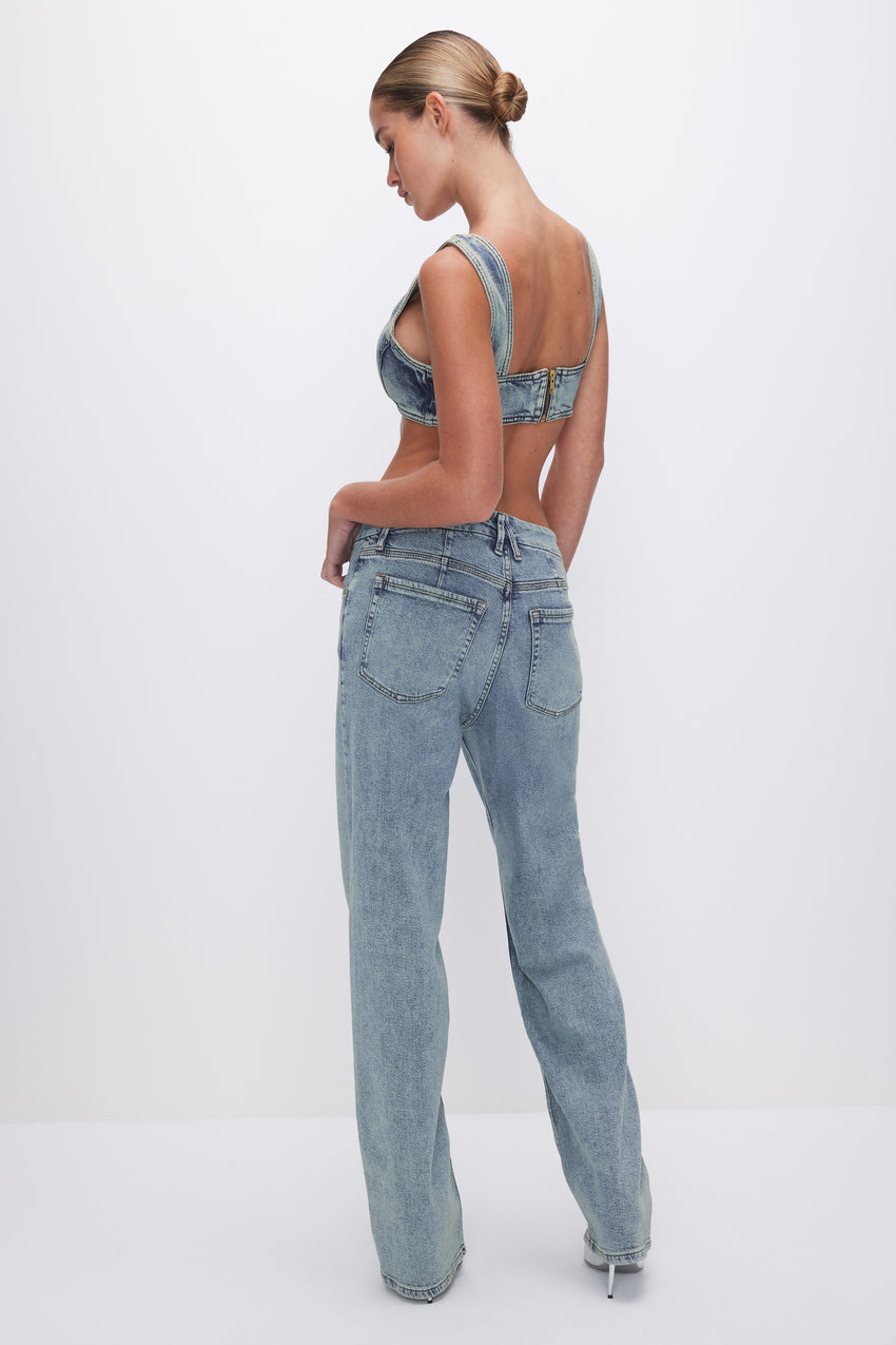 GOOD 90's RELAXED JEANS | BLUE690 View 4 - model: Size 0 |