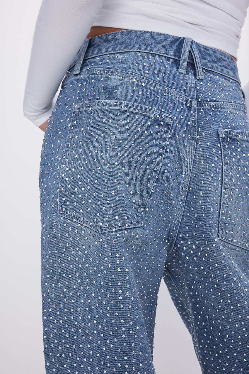 GOOD EASE RELAXED JEANS | INDIGO592 View 1 - model: Size 0 |