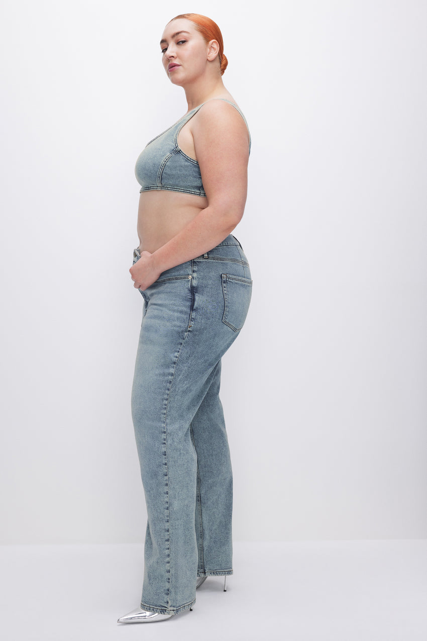 GOOD 90's RELAXED JEANS | BLUE690 View 7 - model: Size 16 |