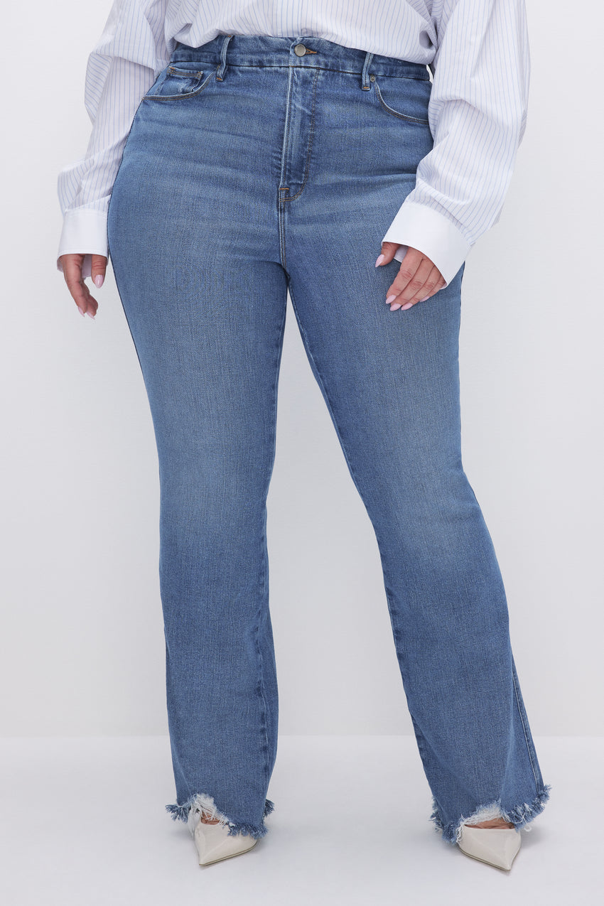 GOOD CURVE BOOTCUT JEANS | INDIGO631 View 7 - model: Size 16 |