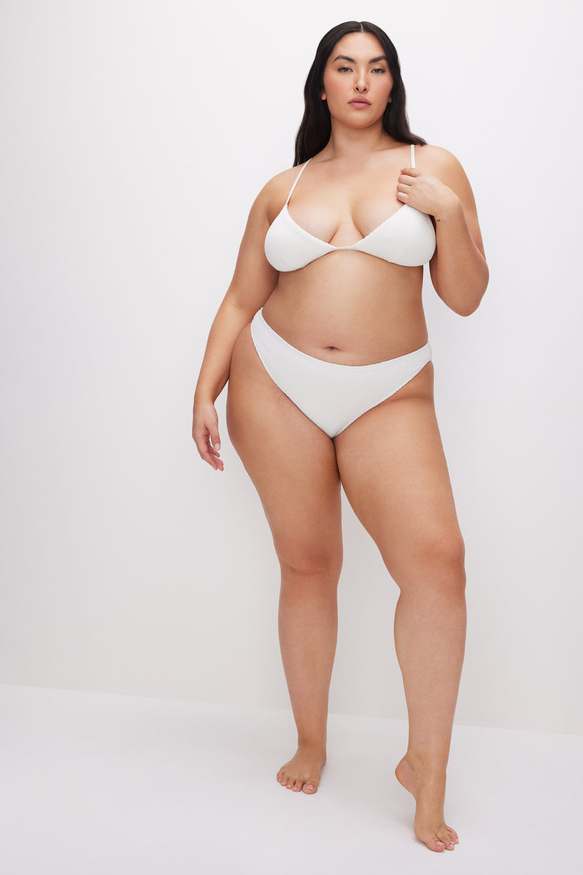ALWAYS FITS PERFECT FIT BIKINI TOP | CLOUD WHITE View 3 - model: Size 16 |