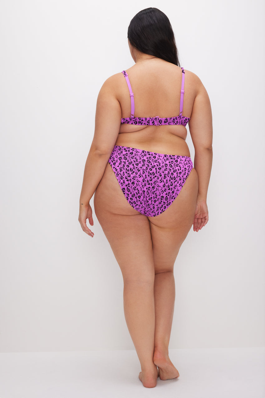 ALWAYS FITS CHEEKY BIKINI BOTTOM | LOLLIPOP LEOPARD View 8 - model: Size 16 |