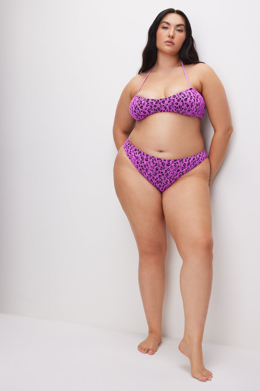 ALWAYS FITS TINY BIKINI TOP | LOLLIPOP LEOPARD View 6 - model: Size 16 |