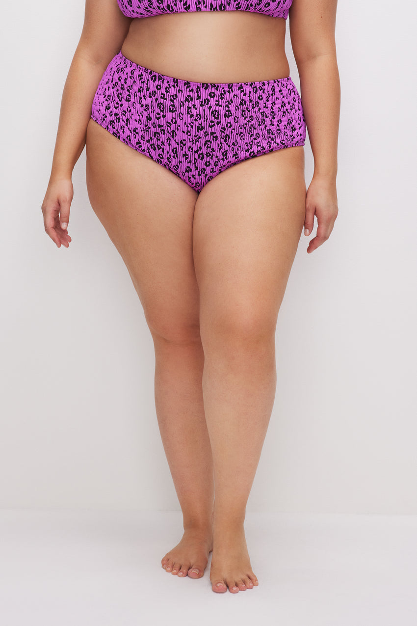 ALWAYS FITS BIKINI BRIEF | LOLLIPOP LEOPARD View 7 - model: Size 16 |