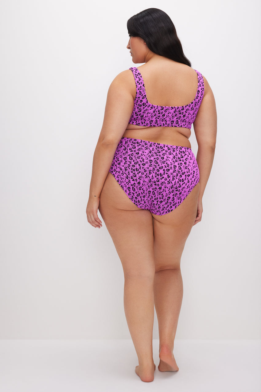 ALWAYS FITS BIKINI BRIEF | LOLLIPOP LEOPARD View 9 - model: Size 16 |