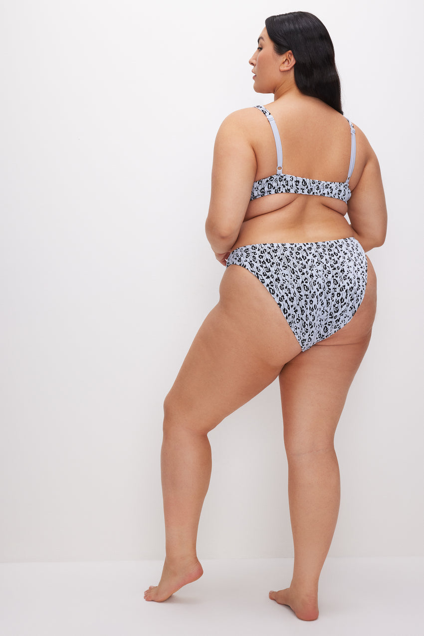 ALWAYS FITS CHEEKY BIKINI BOTTOM | GLASS LEOPARD001 View 8 - model: Size 16 |