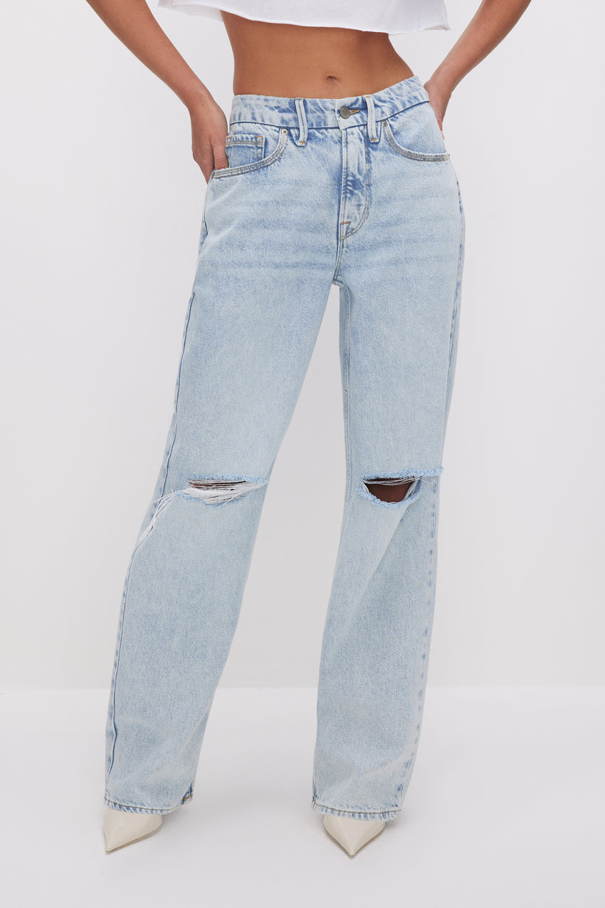 GOOD '90s JEANS | BLUE542 View 1 - model: Size 0 |