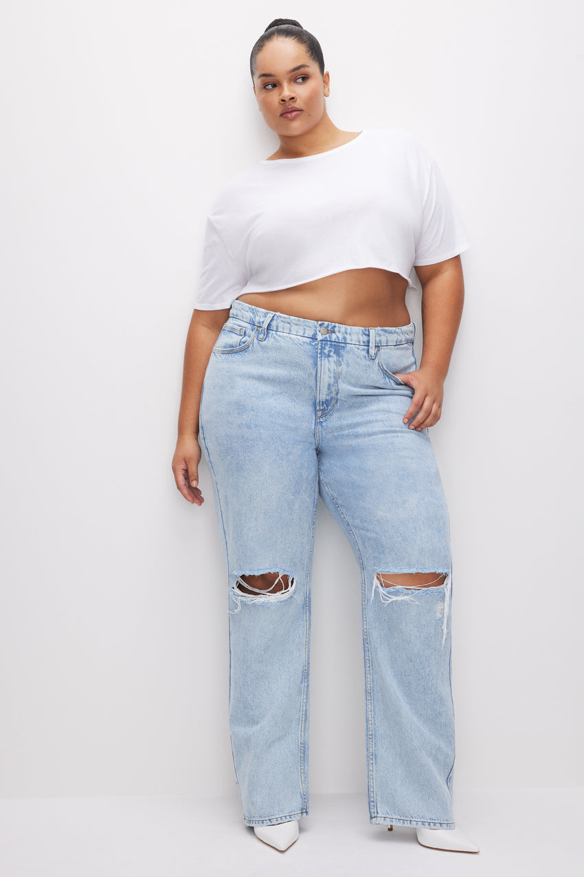 GOOD '90s JEANS | BLUE542 View 5 - model: Size 16 |