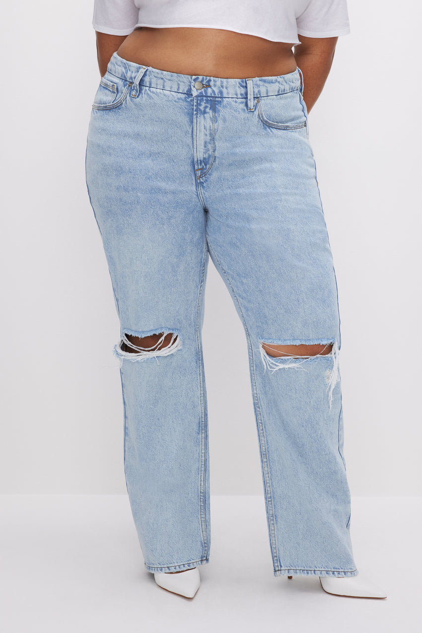 GOOD '90s JEANS | BLUE542 View 6 - model: Size 16 |