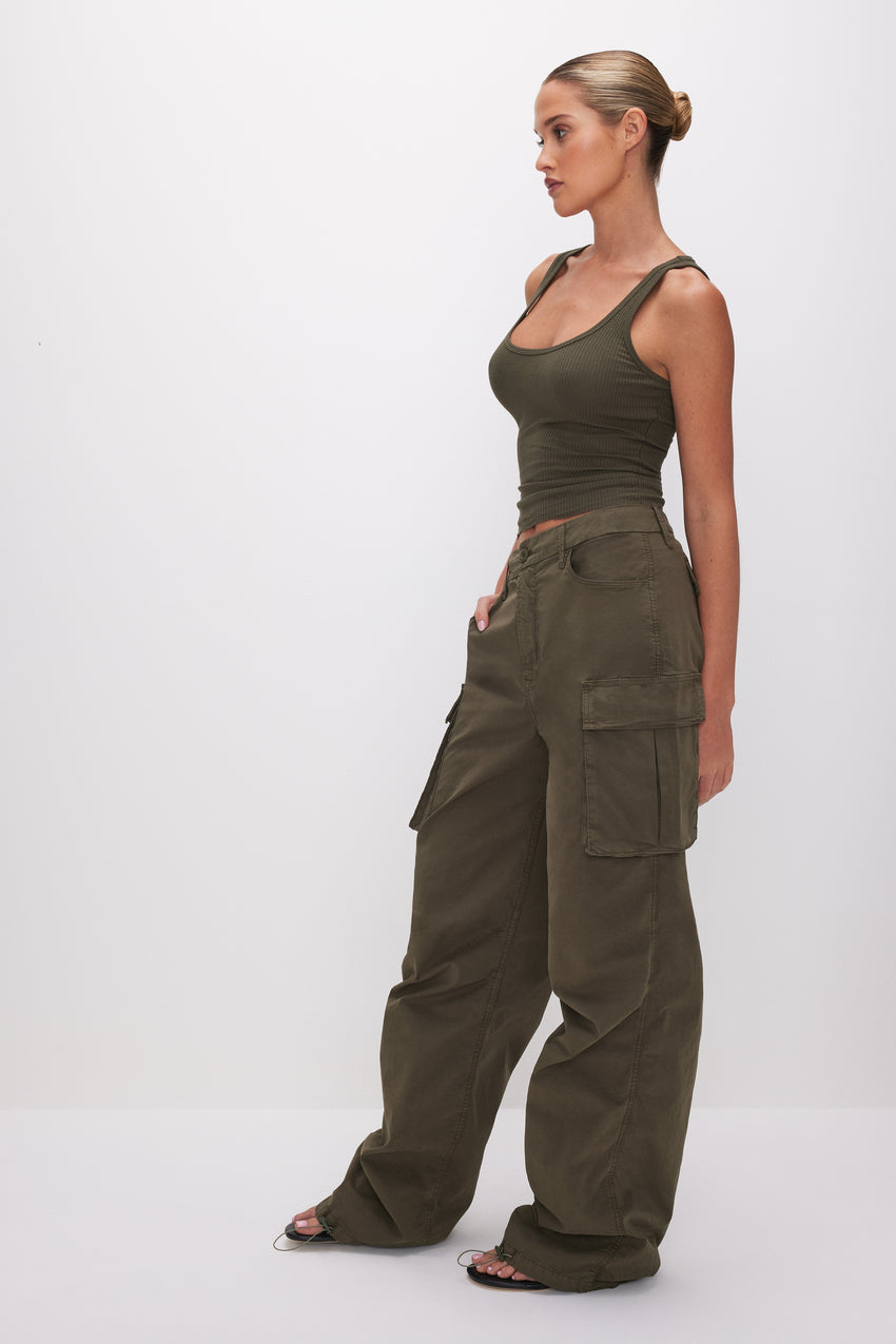 BAGGY CARGO PANTS | FATIGUE001 View 4 - model: Size 0 |