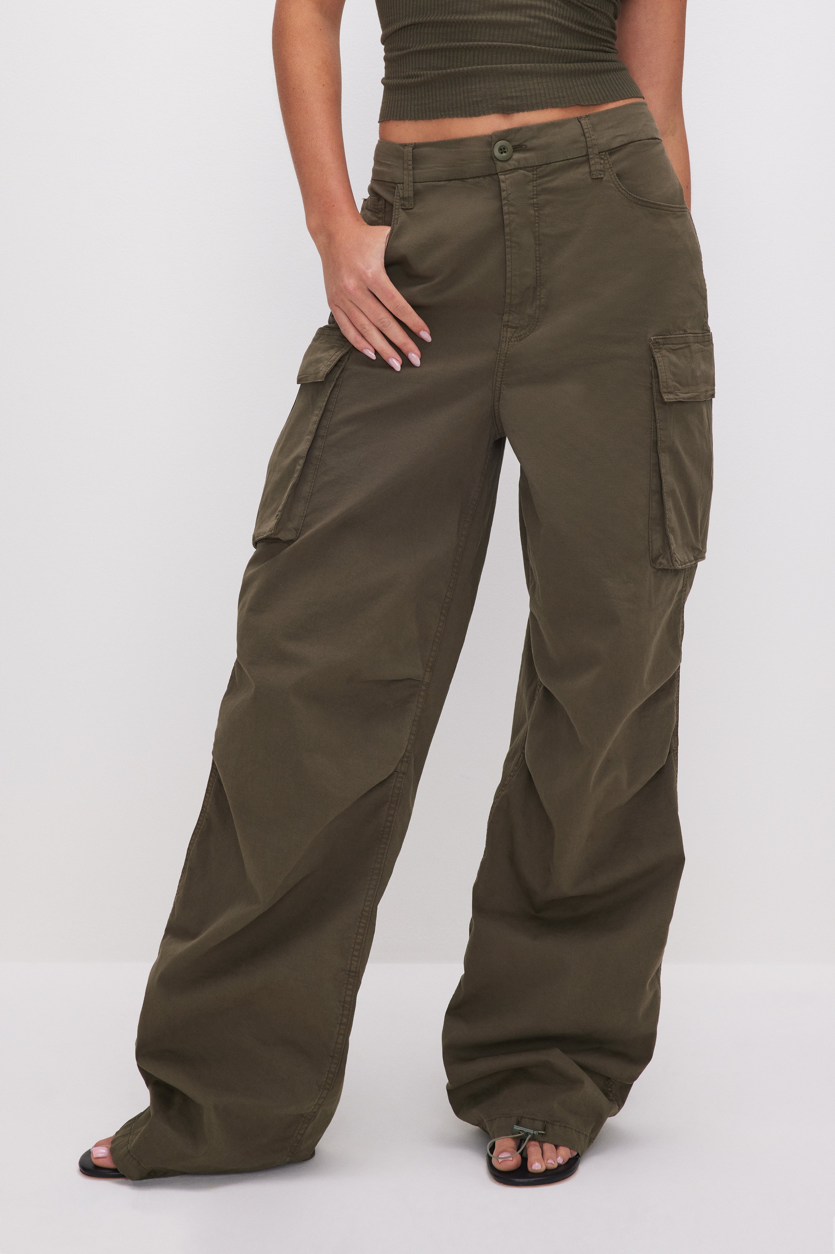 BAGGY CARGO PANTS | FATIGUE001 - GOOD AMERICAN