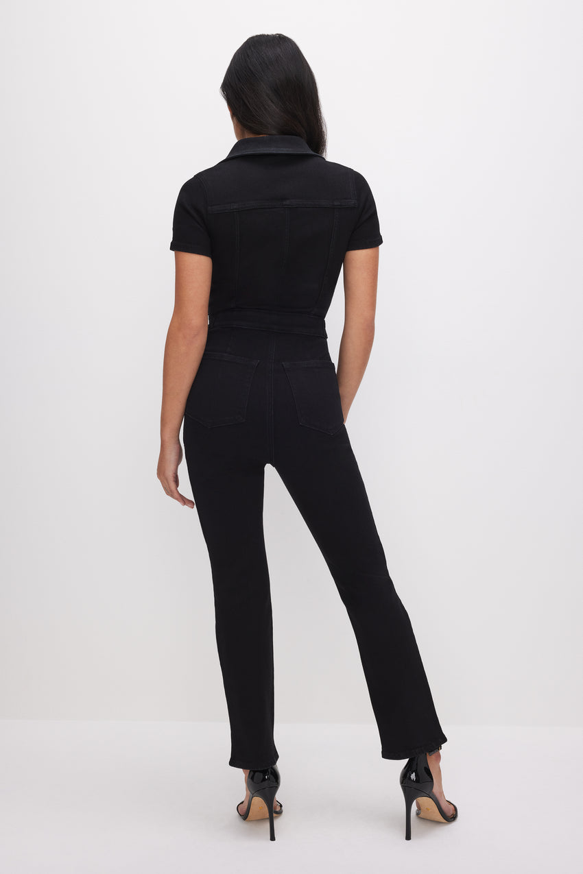 PETITE FIT FOR SUCCESS JUMPSUIT | BLACK099 View 3 - model: Size 0 |