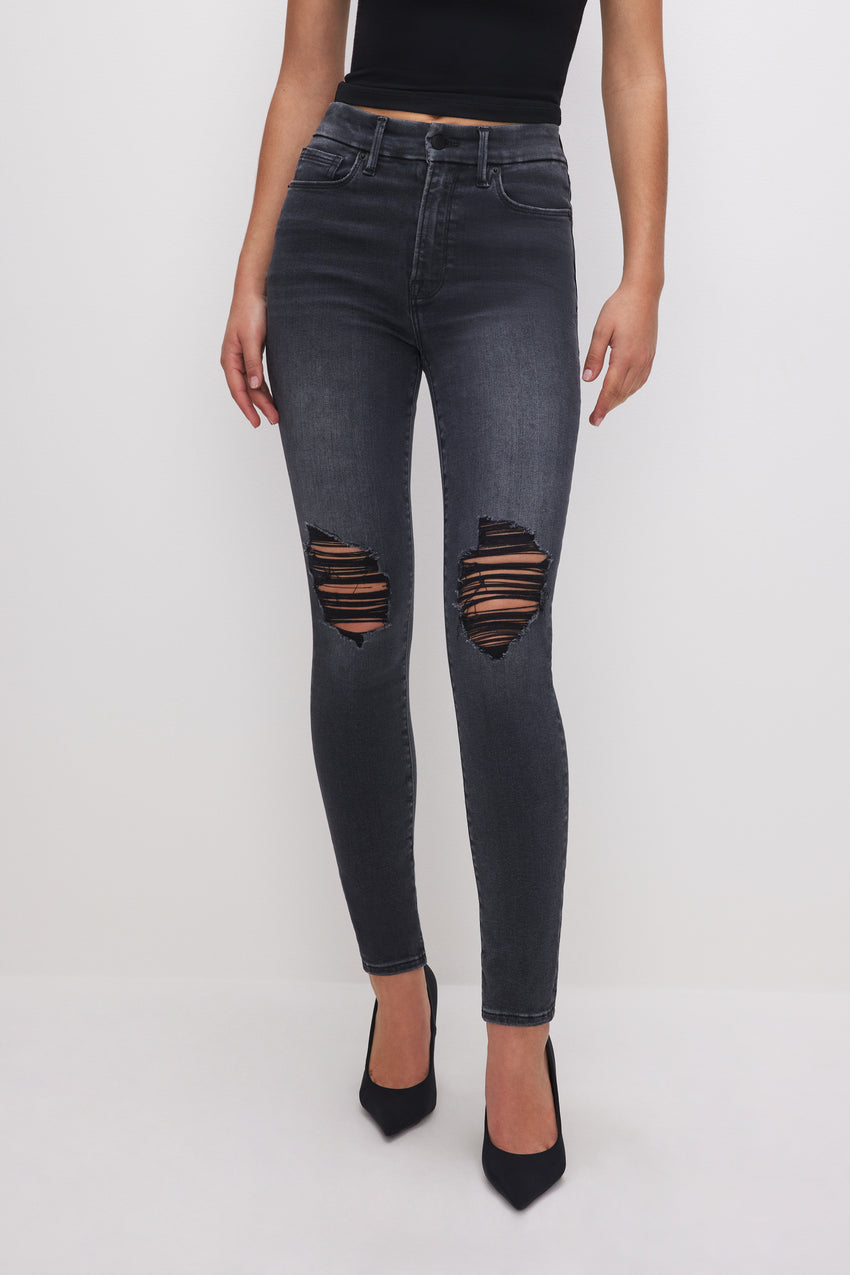 ALWAYS FITS GOOD LEGS SKINNY JEANS | BLACK252 View 1 - model: Size 0 |