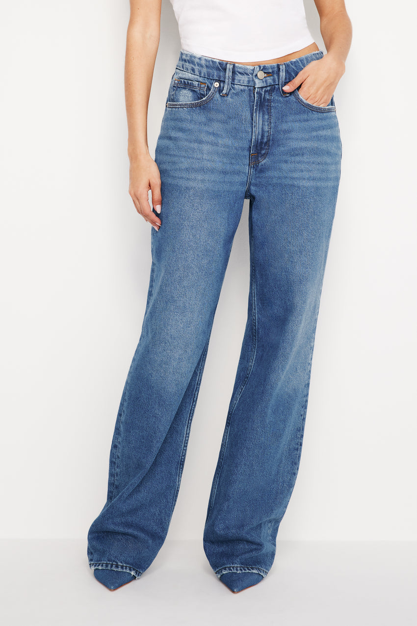 GOOD '90s RELAXED JEANS | BLUE541 View 1 - model: Size 0 |