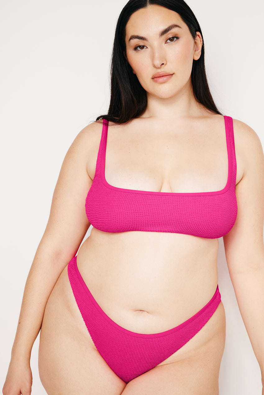 ALWAYS FITS TINY BIKINI TOP | PINK GLOW002 View 0 - model: Size 16 |