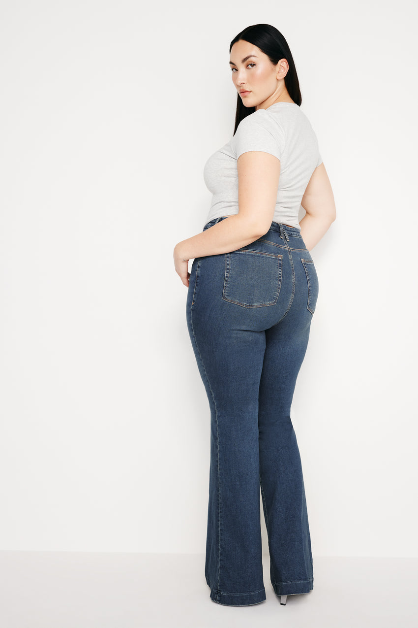 GOOD LEGS FLARE JEANS | BLUE004 View 7 - 