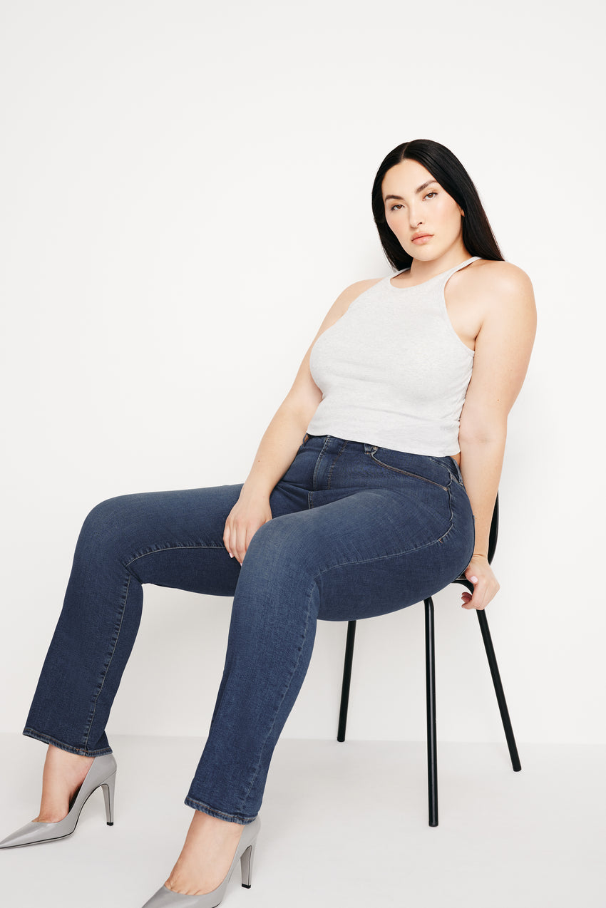 GOOD LEGS STRAIGHT JEANS | BLUE004 View 8 - 