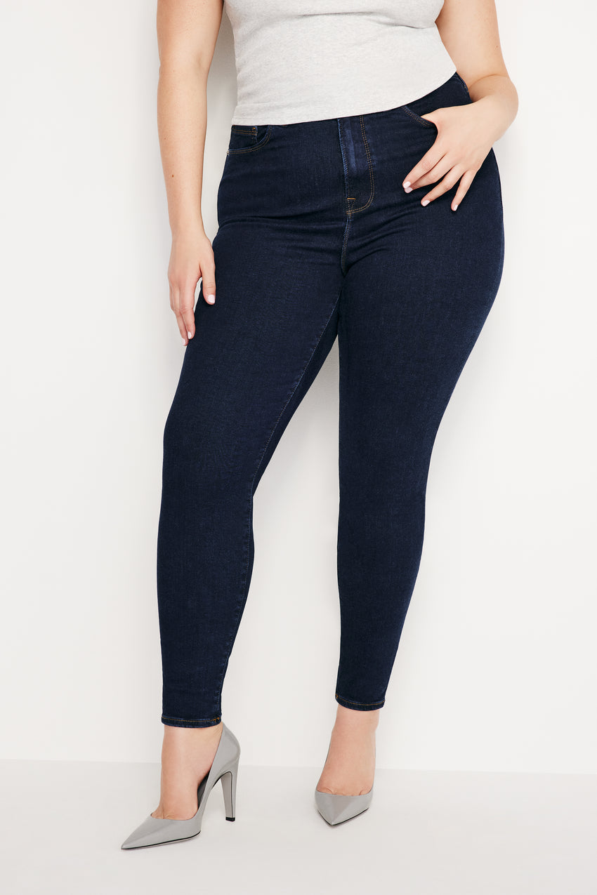 ALWAYS FITS GOOD LEGS SKINNY JEANS | DEEPBLUE04 View 8 - model: Size 16 |