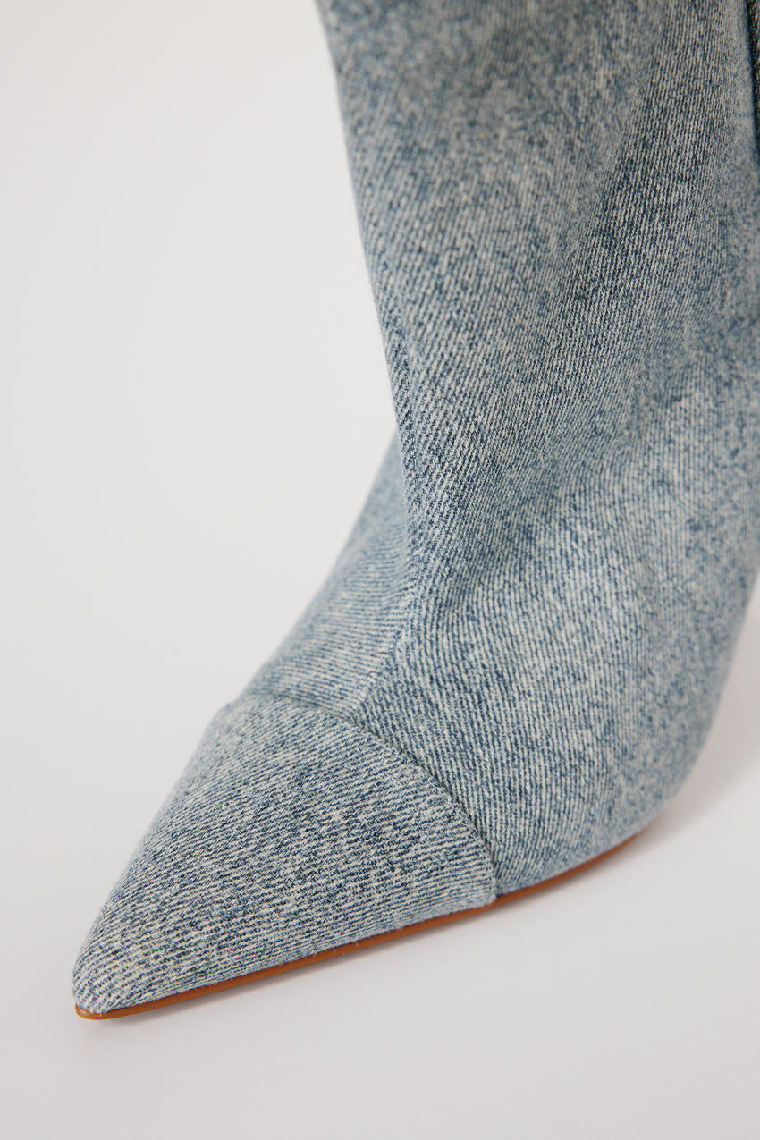 SLOUCHY ANKLE BOOT | INDIGO002 View 3 - 