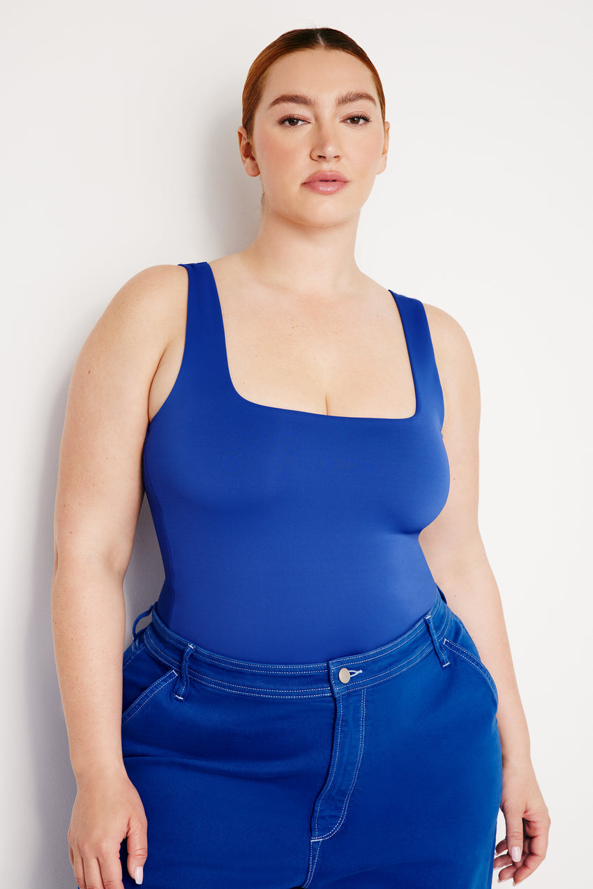 SCUBA MODERN TANK BODYSUIT | WAVE BLUE002 View 4 - 