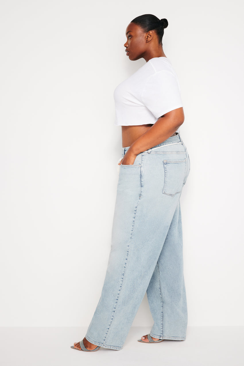 GOOD '90s LOOSE JEANS | INDIGO666 View 16 - model: Size 16 |